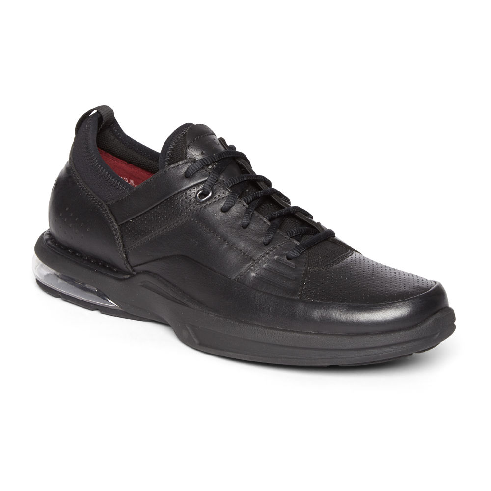 Rockport Joggesko Herre Svart - Howe Street Lace Up - SIQF36150